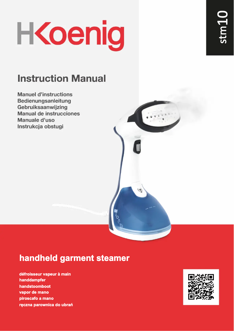 Page 1 de la notice Manuel utilisateur H.Koenig STM10