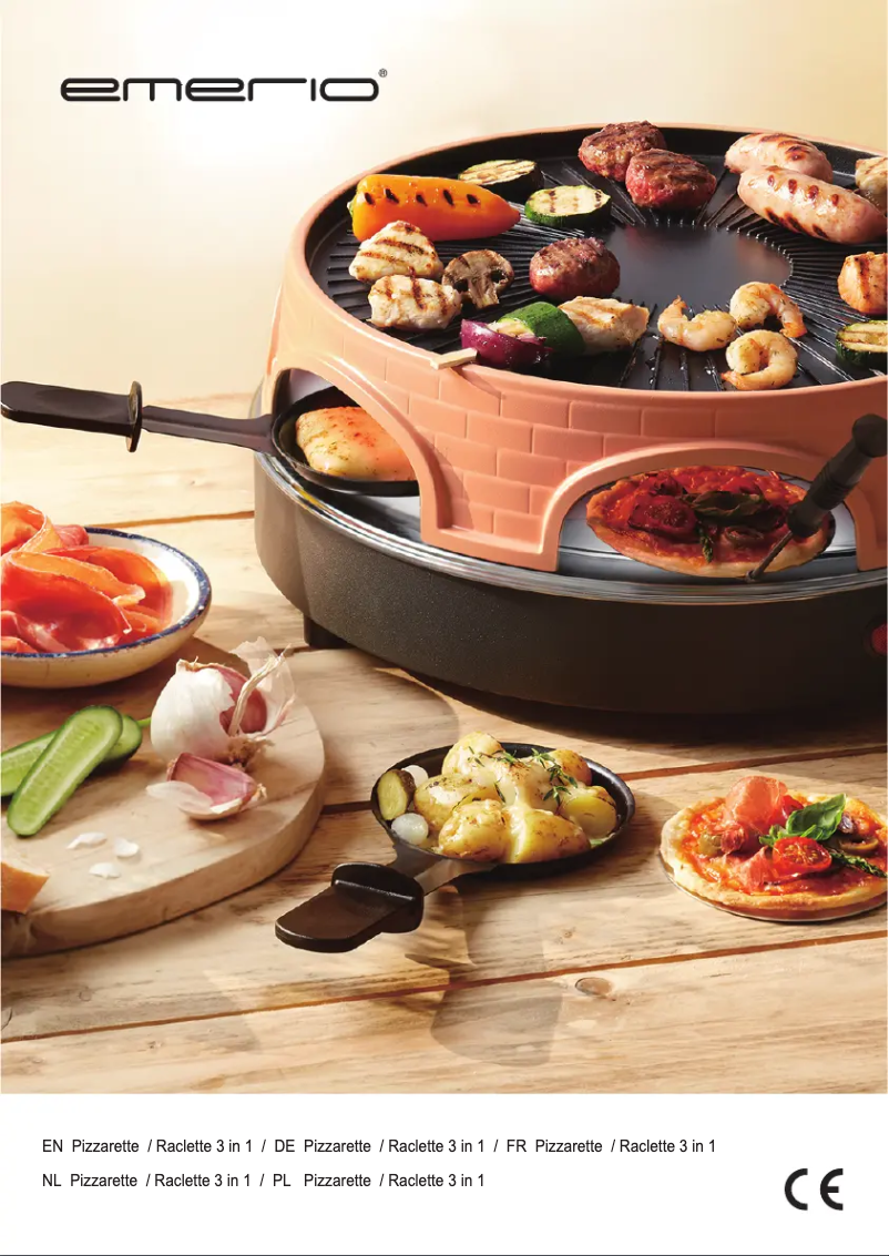 Page 1 de la notice Manuel utilisateur Emerio PO-113255.6