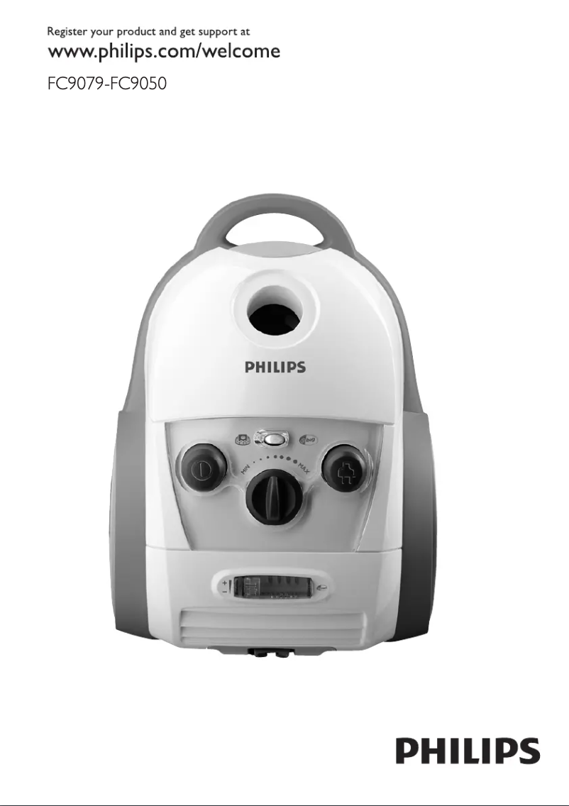 Página 1 del manual Manual de usuario Philips Jewel FC9056