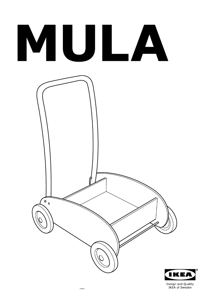 Page 1 de la notice Manuel utilisateur Ikea MULA