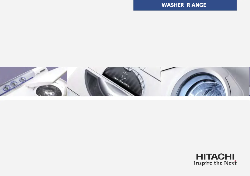 Page 1 de la notice Brochure Hitachi PS99BSP