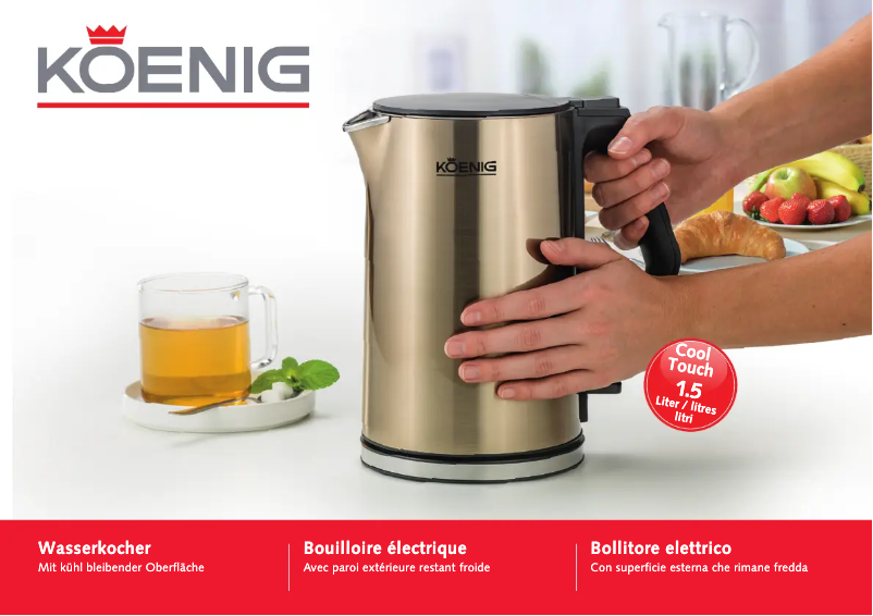 Page 1 de la notice Manuel utilisateur Koenig B02117