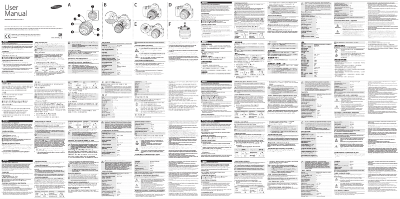 Page 1 de la notice Manuel utilisateur Samsung S2050NB