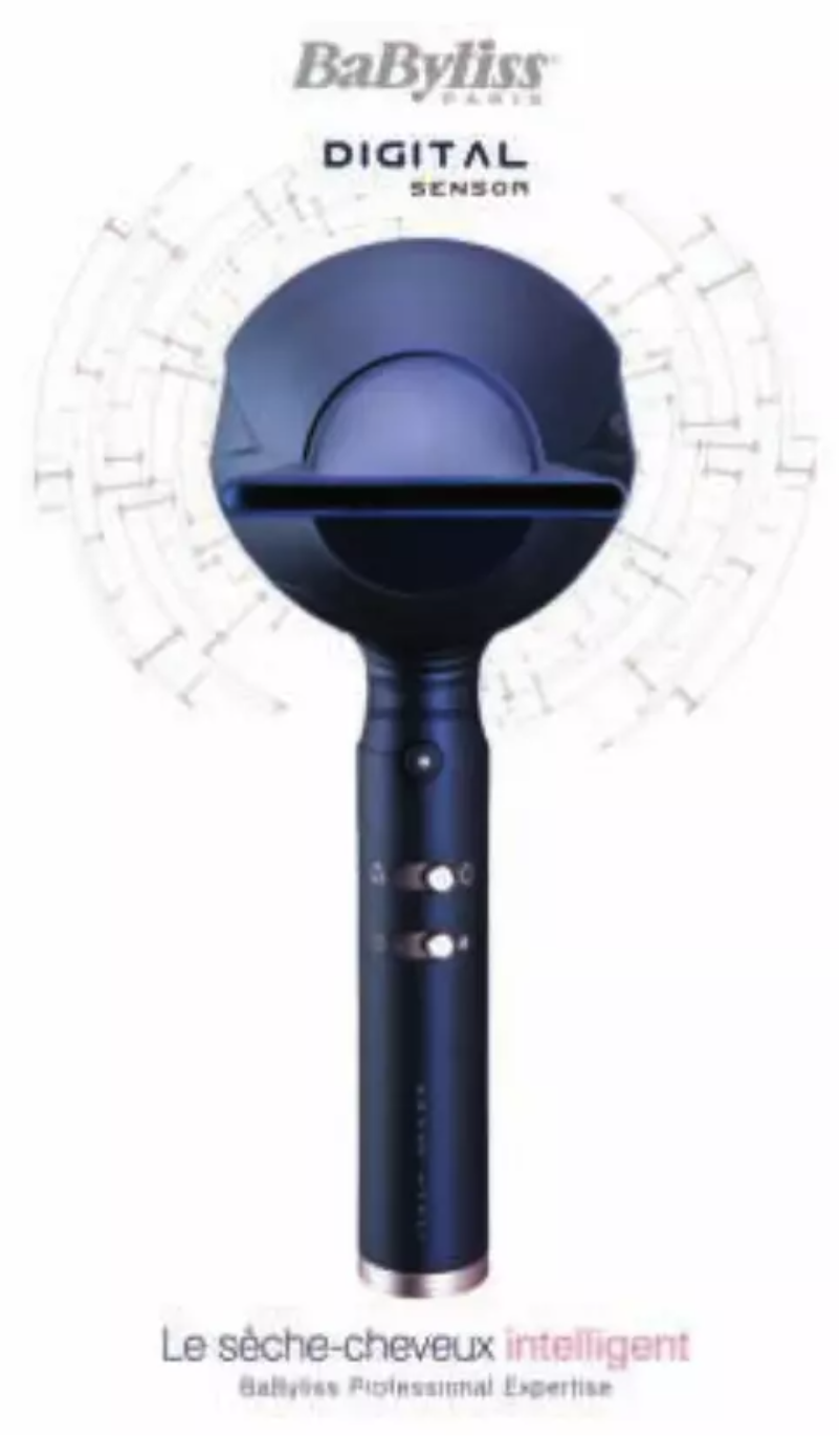 Page 1 de la notice Manuel utilisateur BaByliss Sensor 6500FRE