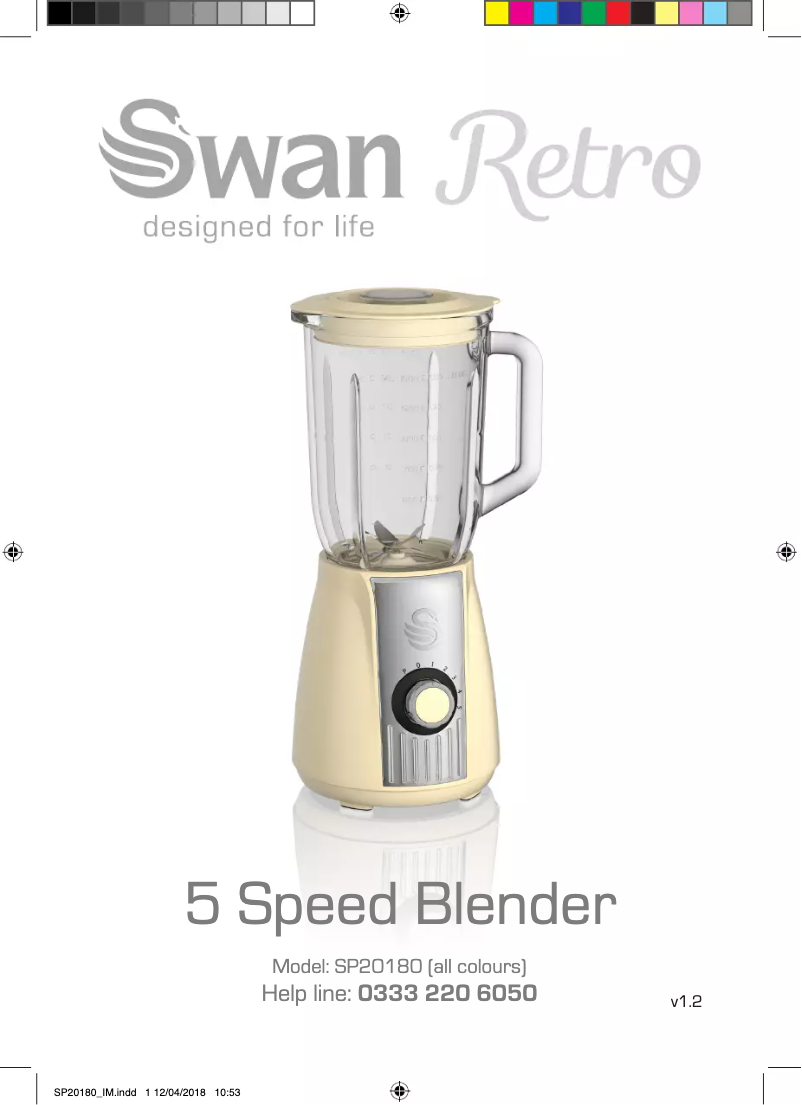 Page 1 de la notice Manuel utilisateur Swan SP20180PN