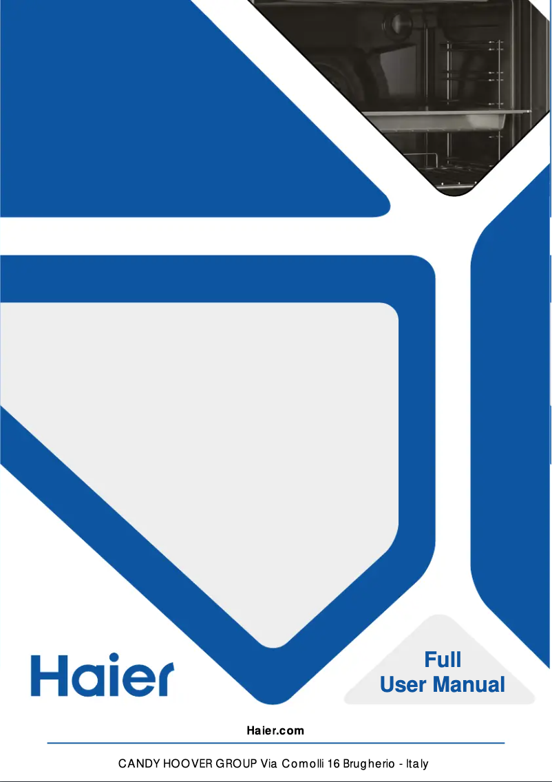 Página 1 del manual Manual de instrucciones Haier HWO60SM2F3XH