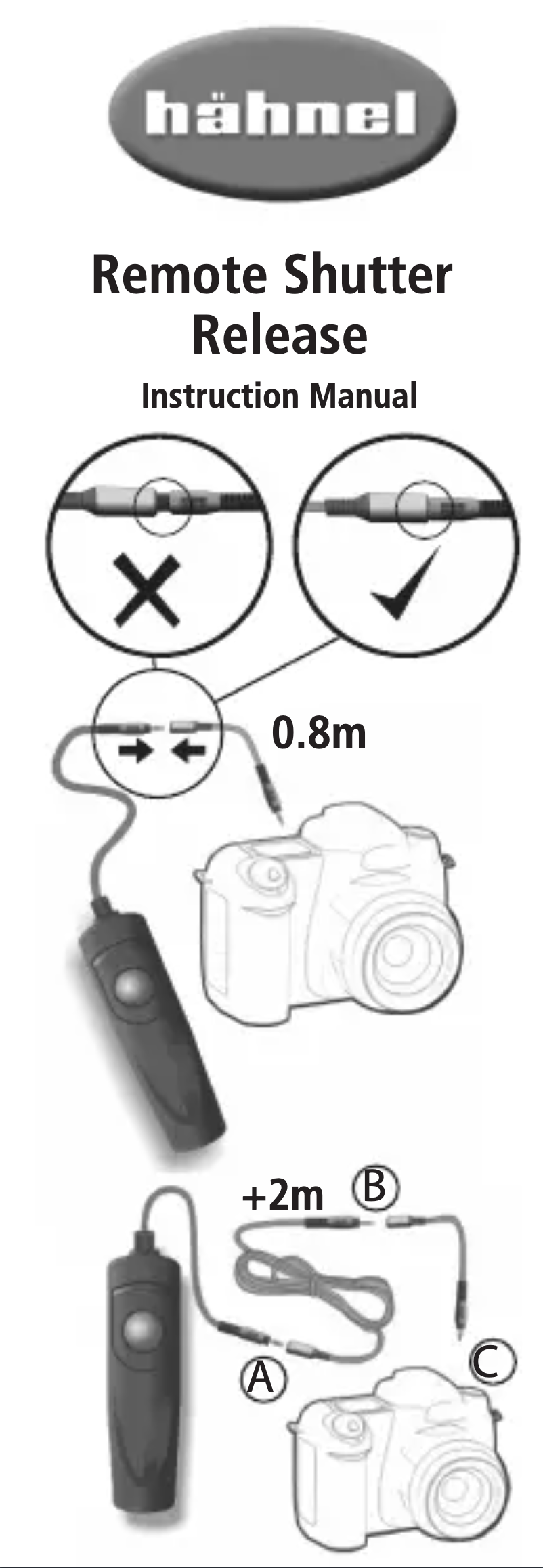 Page 1 de la notice Manuel utilisateur Hähnel HROP 280