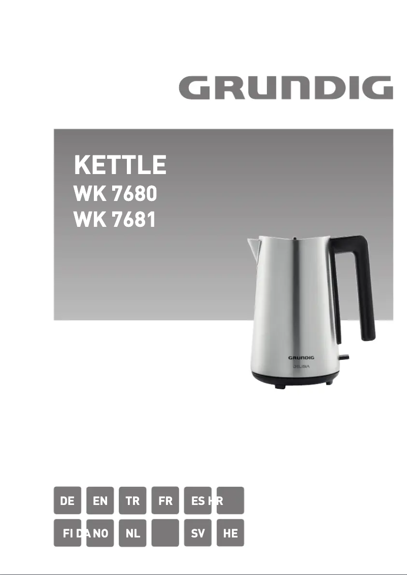 Página 1 del manual Manual de usuario Grundig WK 7680