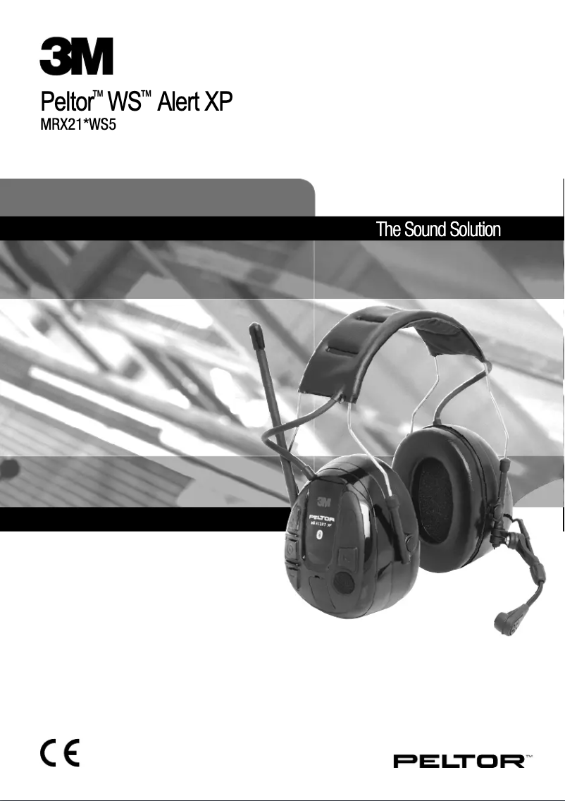 Page 1 de la notice Manuel utilisateur 3M Peltor WS Alert XP