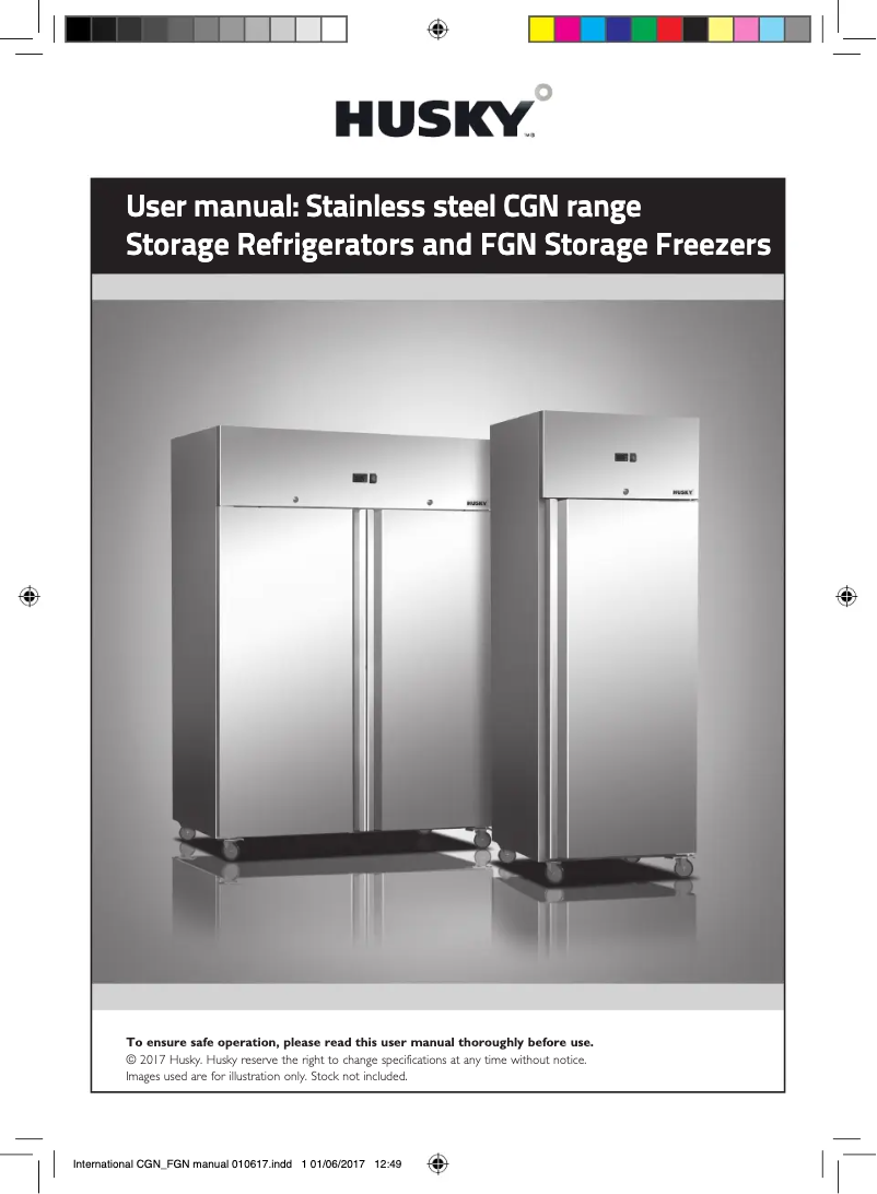 Página 1 del manual Manual de usuario Husky FGN700-AU-AL