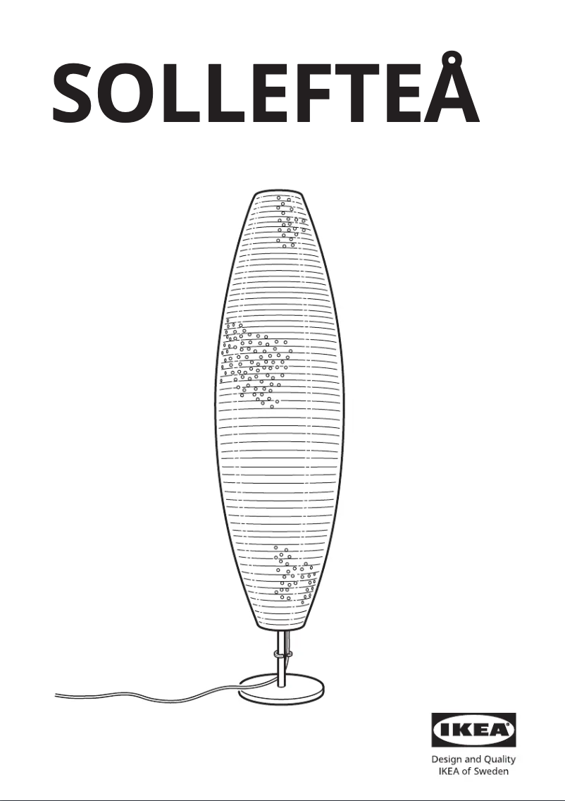 Image de la première page du manuel de l'appareil SOLLEFTEÅ 403.001.10