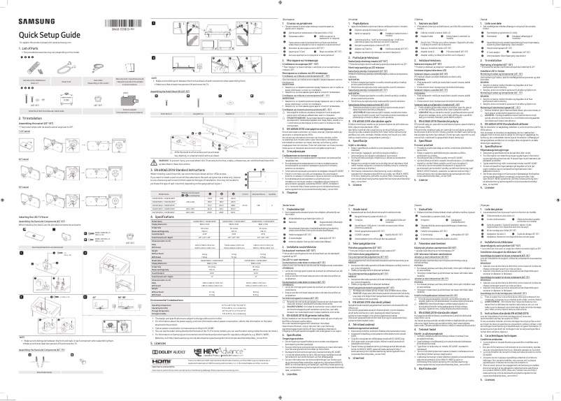 Página 1 del manual Manual de usuario Samsung HG55EJ690YE