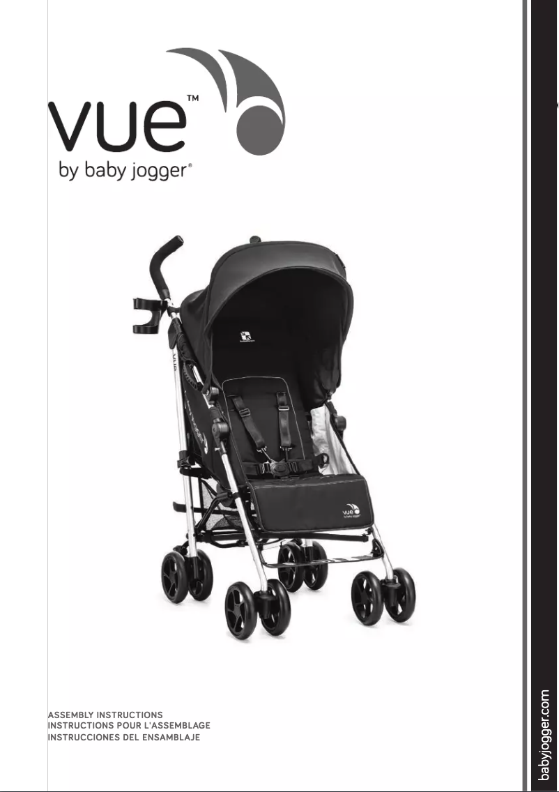 Page 1 de la notice Manuel utilisateur Baby Jogger Vue
