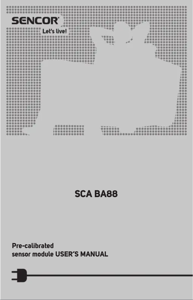 Page 1 de la notice Manuel utilisateur Sencor SCA BA88