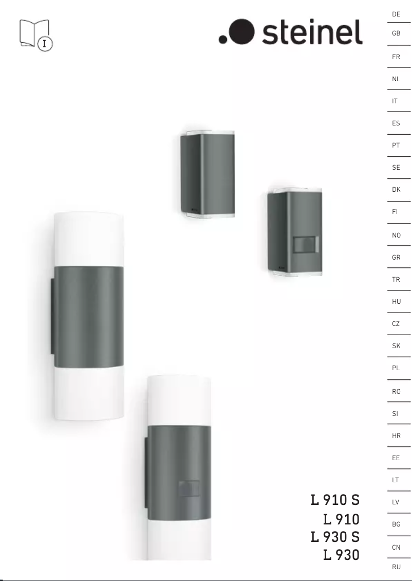Página 1 del manual Manual de usuario Steinel L 910 S