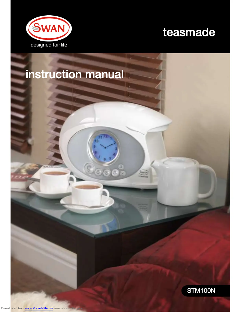 Page 1 de la notice Manuel utilisateur Swan STM201N