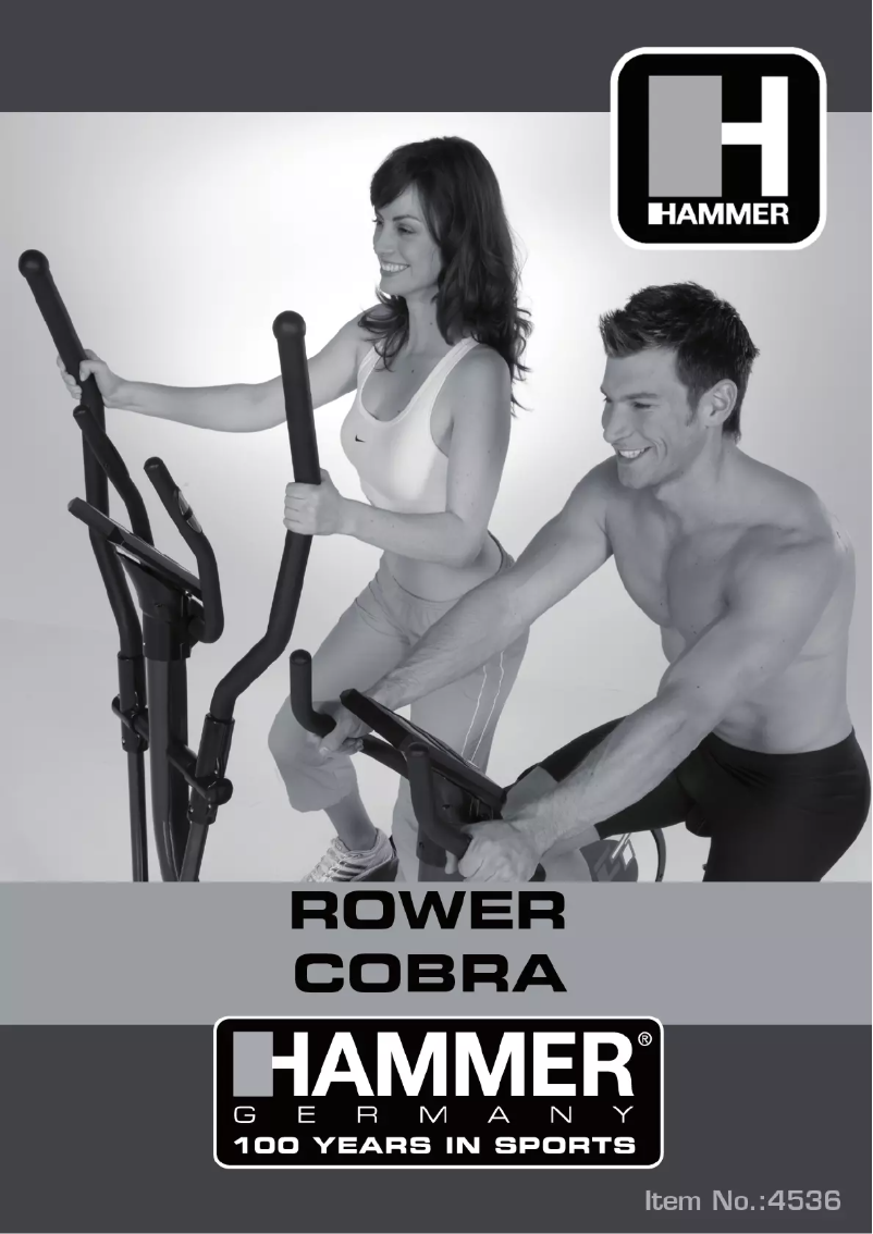 Page 1 de la notice Manuel utilisateur Hammer Cobra 4536