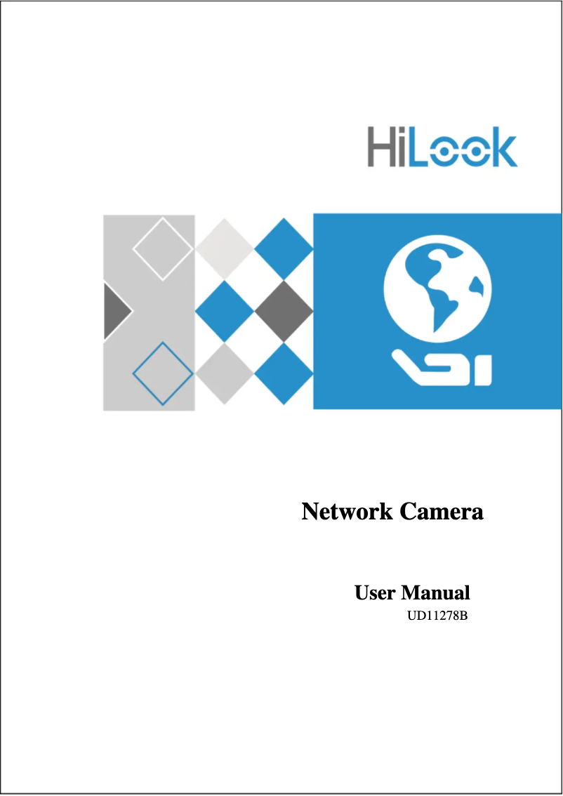 Page 1 de la notice Manuel utilisateur Hikvision IPC-B120H(-M)