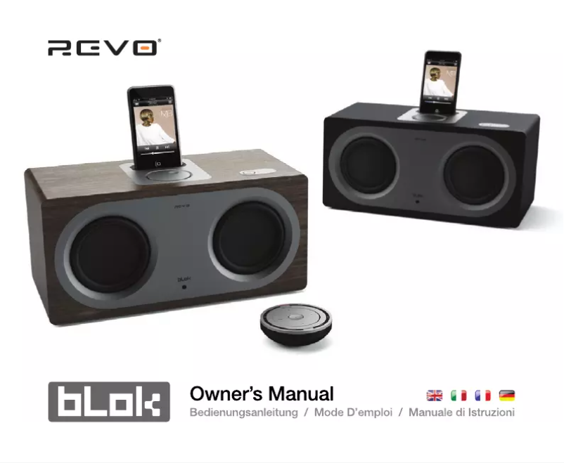 Page 1 de la notice Manuel utilisateur REVO Blok