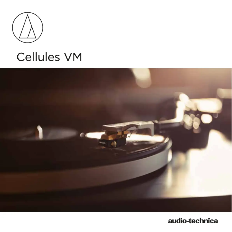 Page 1 de la notice Manuel utilisateur Audio-Technica VM520EB/H