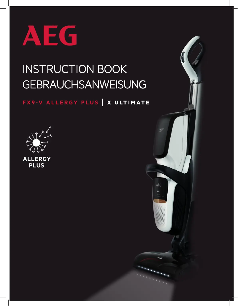 Page 1 de la notice Manuel utilisateur AEG FX9-1-ALRP