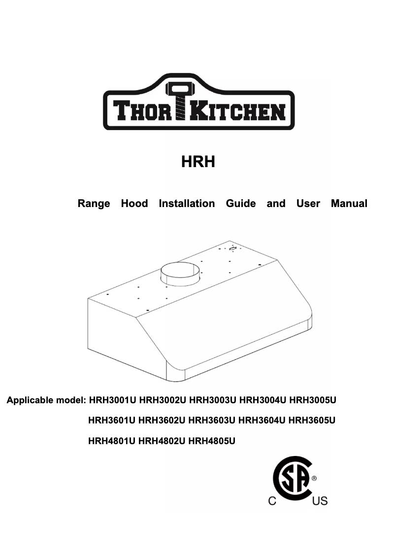 Página 1 del manual Manual de usuario Thor HRH4802U