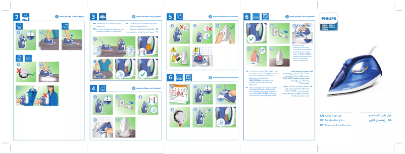 Página 1 del manual Manual de usuario Philips Easyspeed Plus GC2147