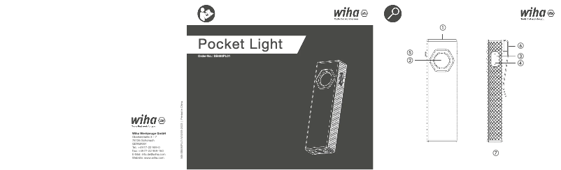 Page 1 de la notice Manuel utilisateur Wiha 45701