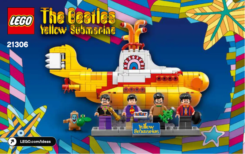 Page 1 of the manual User Manual Lego The Beatles Yellow Submarine 21306