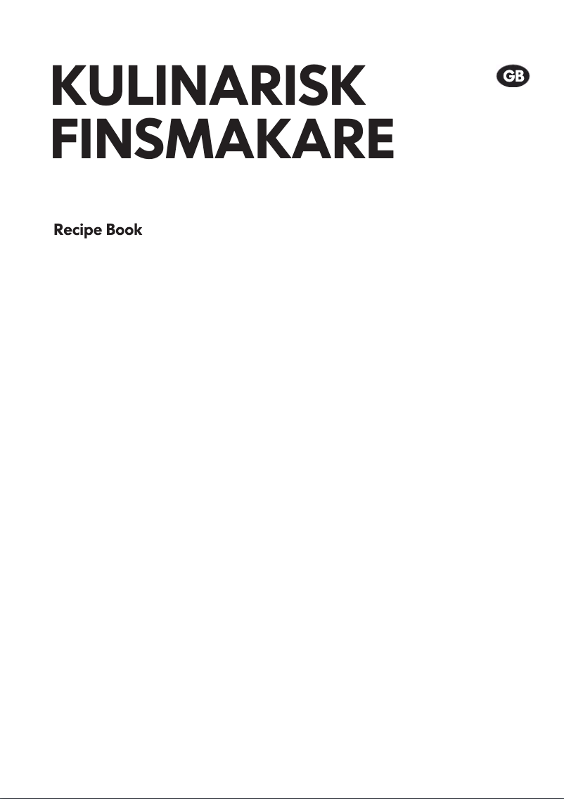 Image de la première page du manuel de l'appareil FINSMAKARE