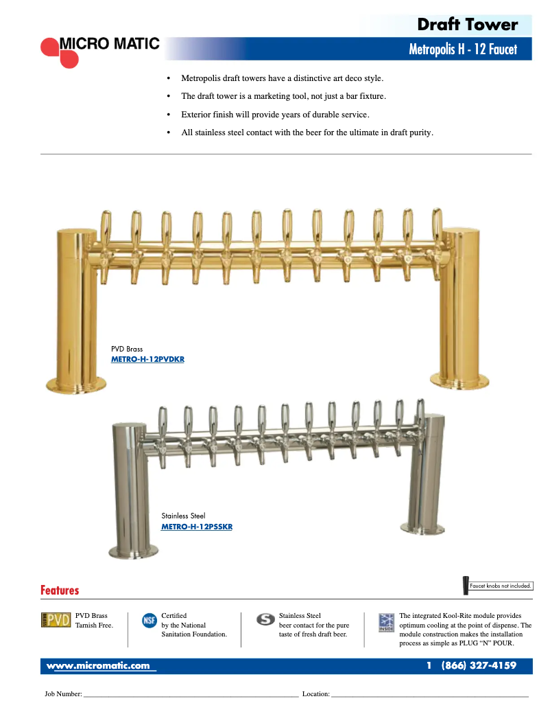 Página 1 del manual Manual de usuario Micro Matic METRO-H-12KR