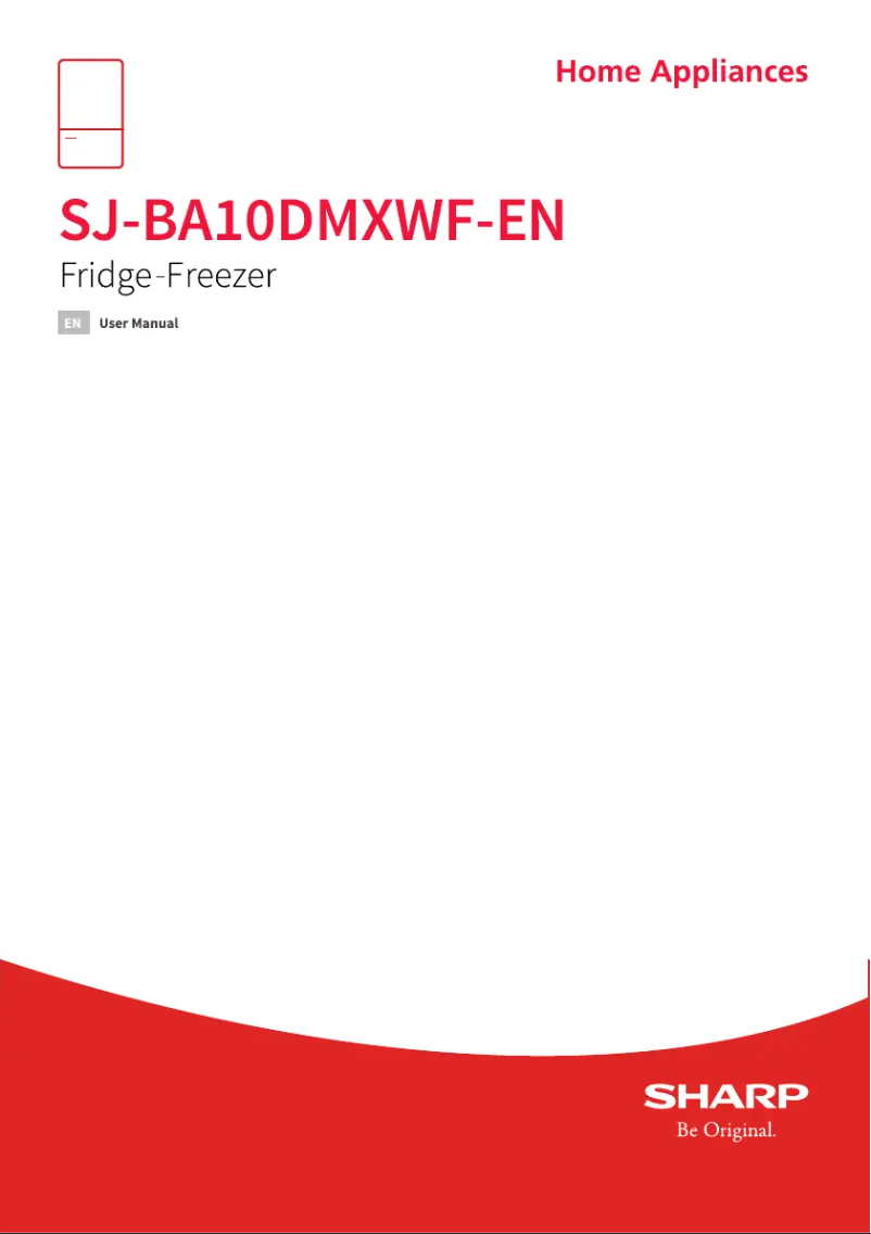 Page n°1 - Manuel utilisateur Sharp SJ-BA10DMXWF-EN