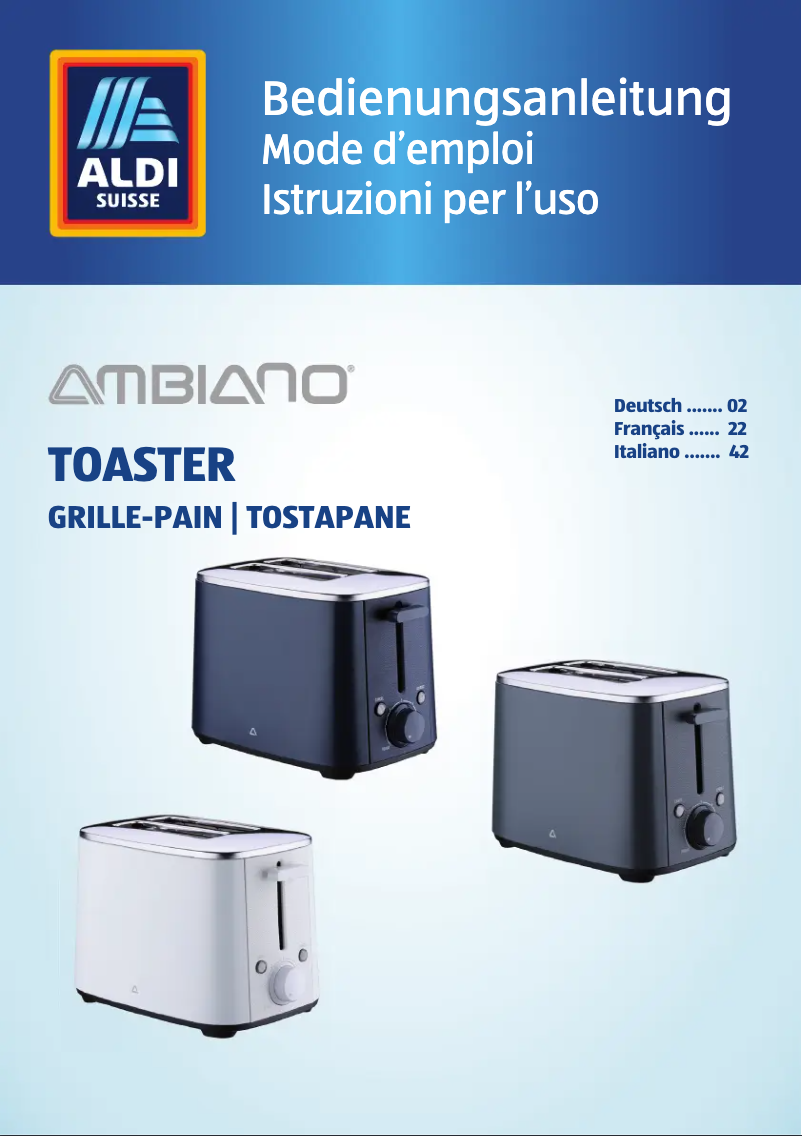 Page 1 de la notice Manuel utilisateur Ambiano GT-WKEDS-13