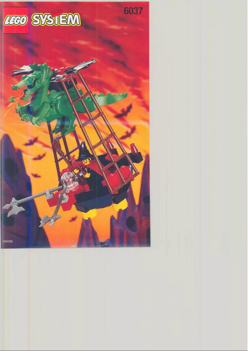 Page 1 de la notice Manuel utilisateur Lego Castle 6037