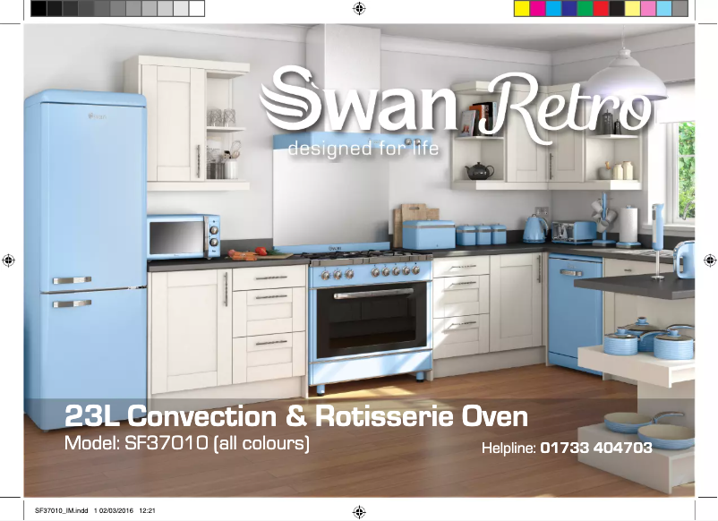 Page 1 de la notice Manuel utilisateur Swan SF37010BLN