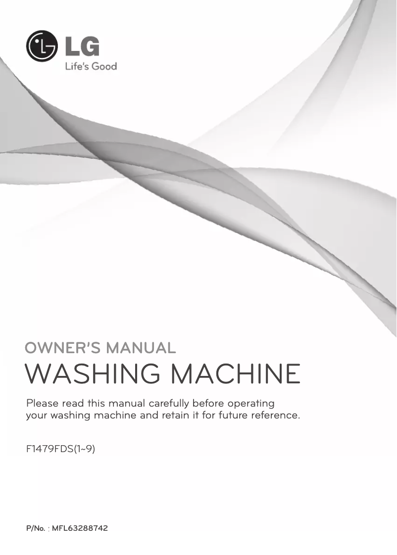 Página 1 del manual Manual de usuario LG F1479FDS6