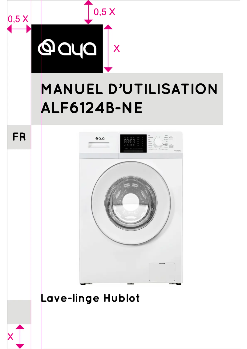 Page 1 de la notice Manuel utilisateur AYA ALF 6124B-NE