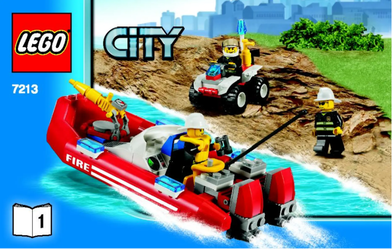 Page 1 of the manual User Manual Lego Off-road Fire Truck & Fireboat