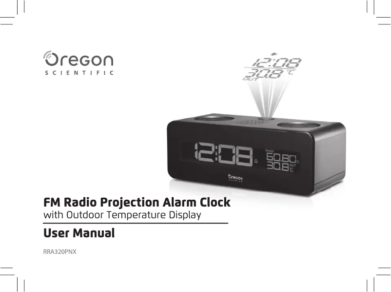 Page 1 de la notice Manuel utilisateur Oregon Scientific RRA320PNX