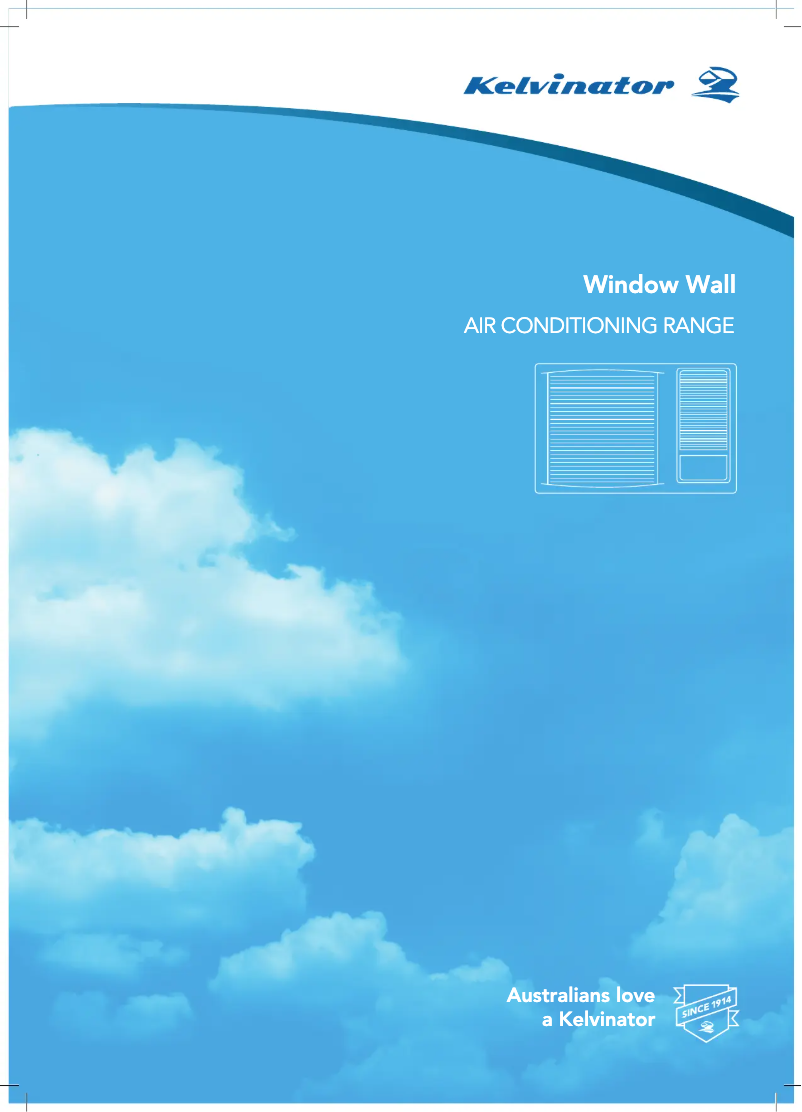 Página 1 del manual Ficha técnica Kelvinator KWH26HRE