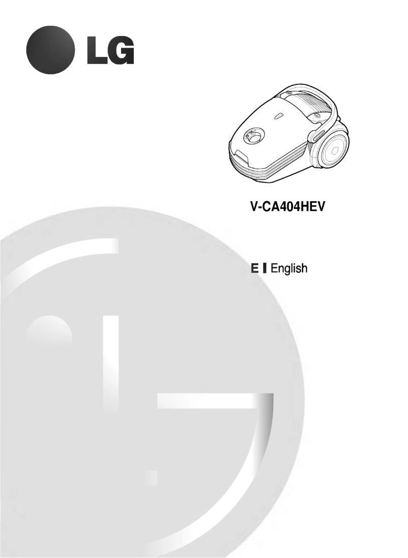 Page 1 de la notice Manuel utilisateur LG V-CA404HEV
