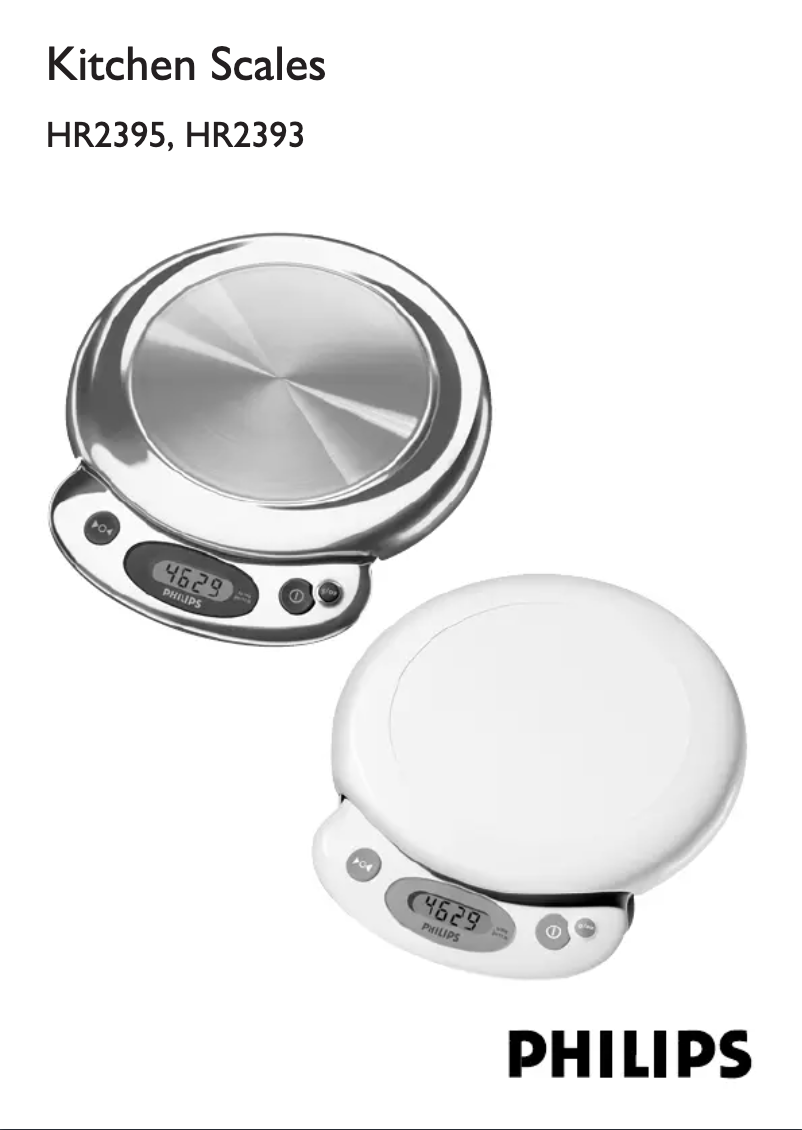 Página 1 del manual Manual de usuario Philips HR2395
