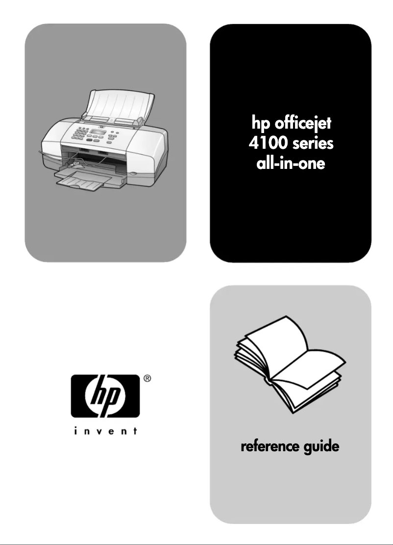 Página 1 del manual Manual de usuario HP Officejet 4100 All-in-One