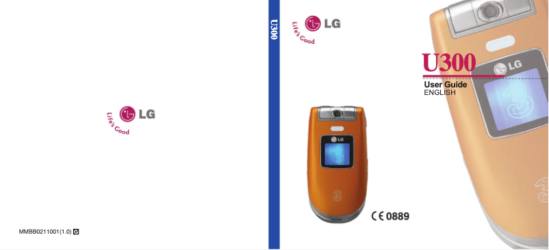 Page 1 of the manual User Manual LG U300