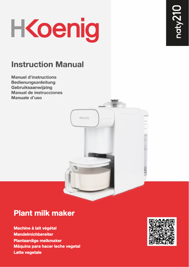 Página 1 del manual Manual de usuario H.Koenig Naty210