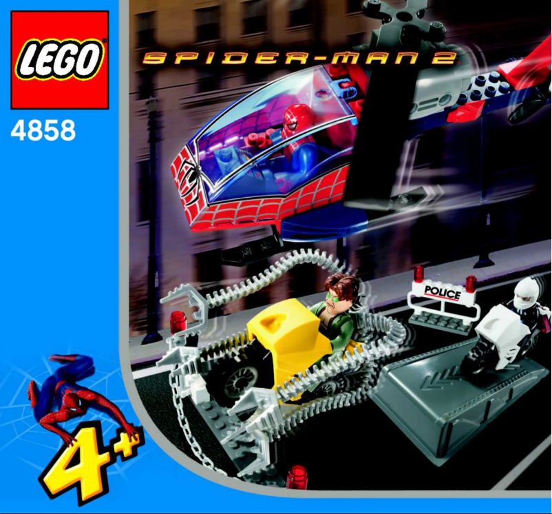 Page 1 de la notice Manuel utilisateur Lego Doc Ock's Crime Spree