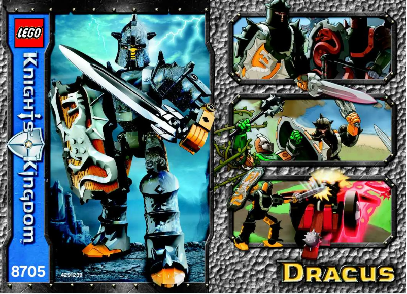 Page 1 de la notice Manuel utilisateur Lego Dracus