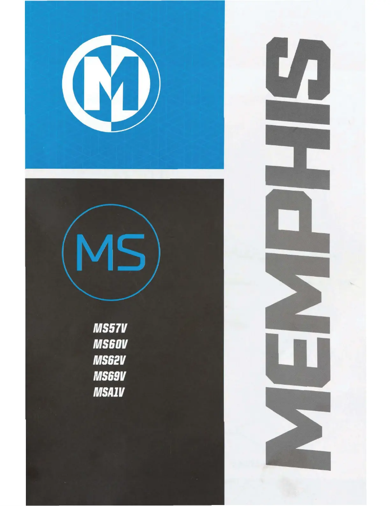 Page 1 de la notice Manuel utilisateur Memphis Audio MS60V