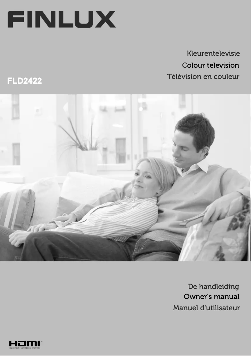 Page 1 de la notice Manuel utilisateur Finlux FLD2422