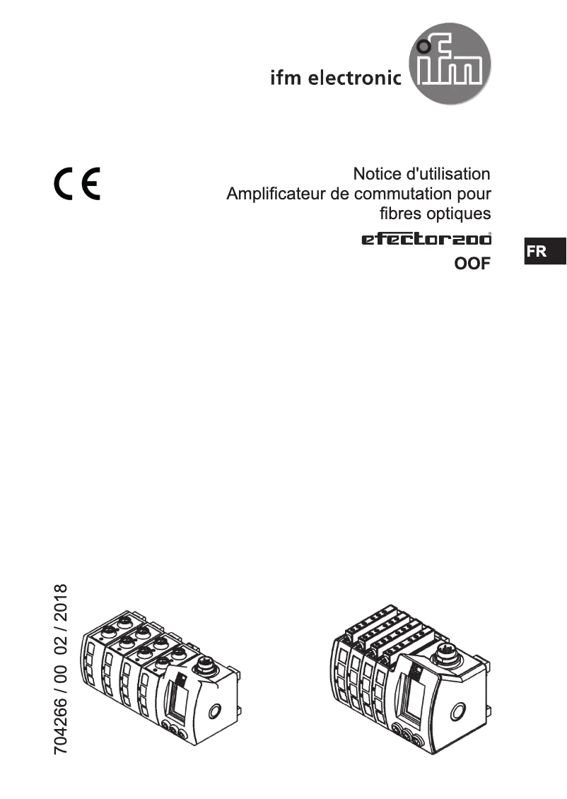 Página 1 del manual Manual de usuario IFM OO5002